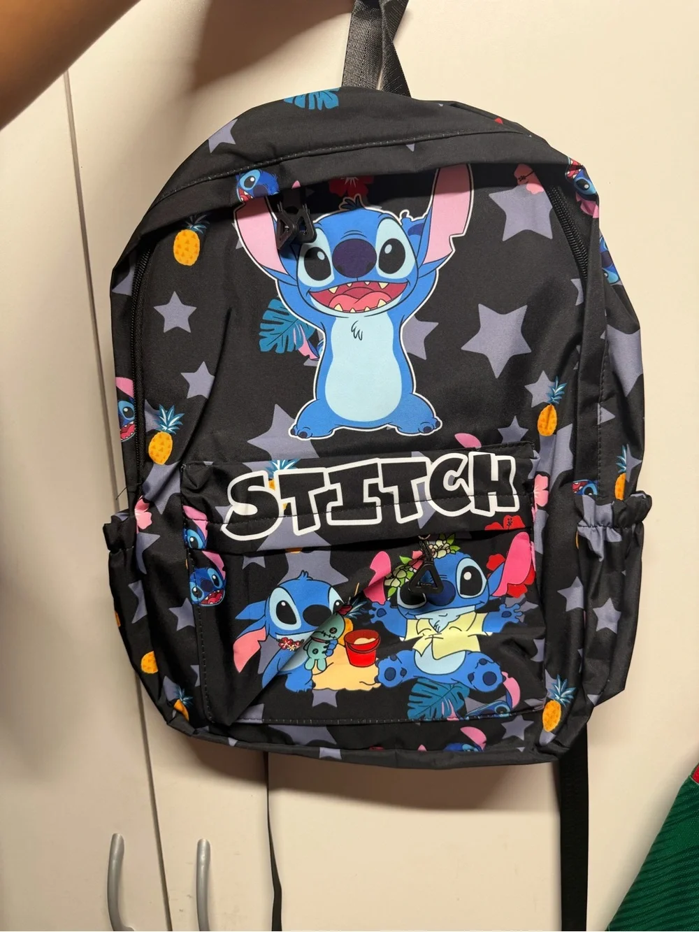 Stitch Kids Backpack – Black/Blue